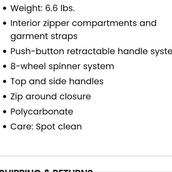 Juicy Couture Glam Gold Juicy Logo Soft Side Expandable Spinner Carry-On Luggage - Picture 8 of 10